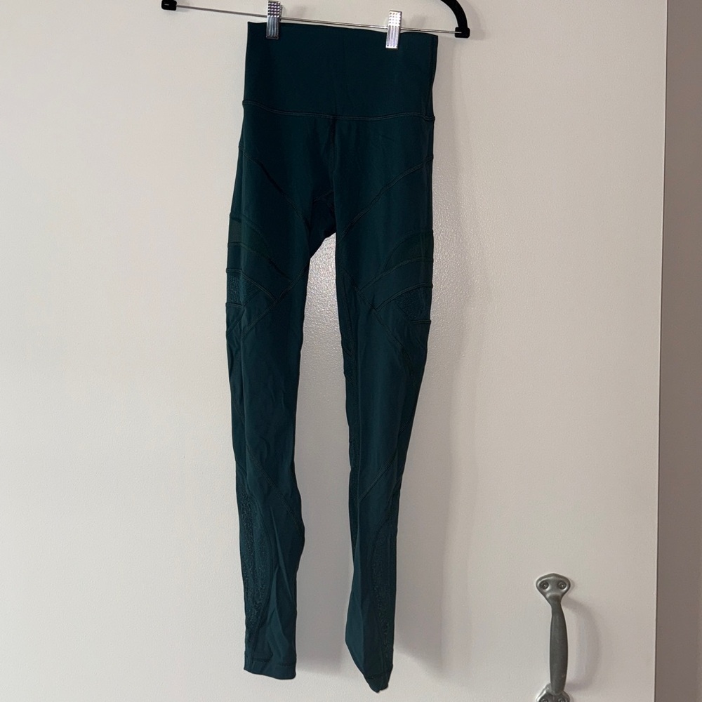 Lululemon High-Waisted Teal Leggings